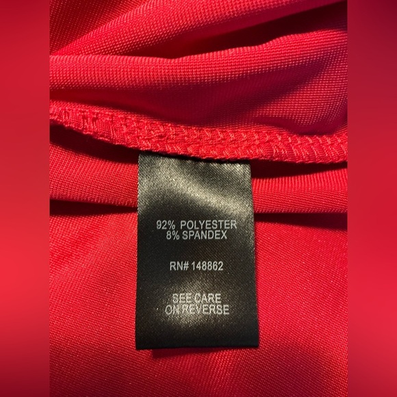 Torrid Tea Length Velvet A Line Skirt Red Plus Size 2 2X 20 22 #G40106 - Picture 6 of 7